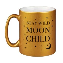 Tasse - Stay Wild Moon Child - Metallictasse -Geschenke Tassen Store bild tasse stay wild moon child metallictasse 235442