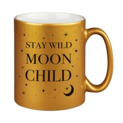 Tasse - Stay Wild Moon Child - Metallictasse -Geschenke Tassen Store bild tasse stay wild moon child metallictasse 941377