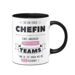 Tasse - Stolze Chefin Eines Fantastischen Teams - V2