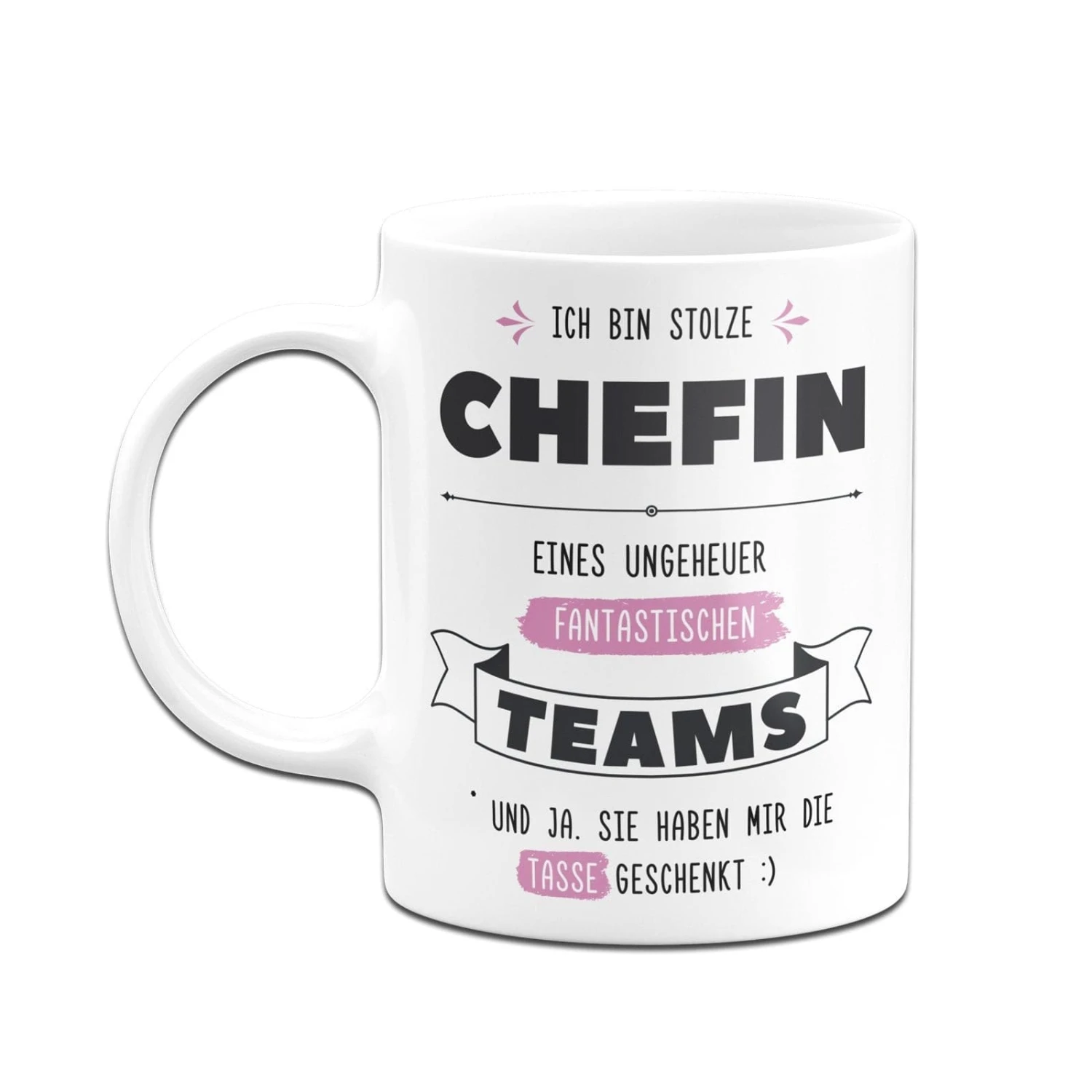 Tasse - Stolze Chefin Eines Fantastischen Teams - V2 8 Tasse - Stolze Chefin Eines Fantastischen Teams - V2 – Bild 6