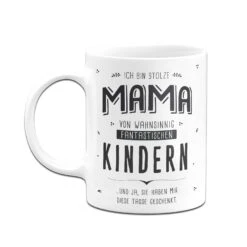 Tasse - Stolze Mama Von Fantastischen Kindern -Geschenke Tassen Store bild tasse stolze mama von fantastischen kindern 160333