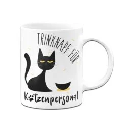 Tasse - Trinknapf Für Katzenpersonal -Geschenke Tassen Store bild tasse trinknapf fur katzenpersonal 653513