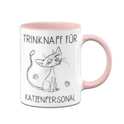 Tasse - Trinknapf Für Katzenpersonal V2 -Geschenke Tassen Store bild tasse trinknapf fur katzenpersonal v2 869033