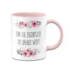 Tasse - Tun Dir Eigentlich Die Haare Weh?- Blumig -Geschenke Tassen Store bild tasse tun dir eigentlich die haare weh blumig 873816