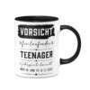 Tasse - Vorsicht Freilaufender Teenager -Geschenke Tassen Store bild tasse vorsicht freilaufender teenager 642621