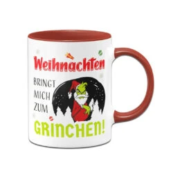 Tasse - Weihnachten Bringt Mich Zum Grinchen! -Geschenke Tassen Store bild tasse weihnachten bringt mich zum grinchen 564671