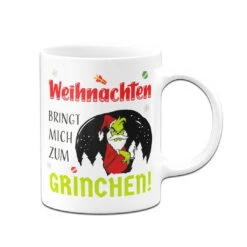 Tasse - Weihnachten Bringt Mich Zum Grinchen! -Geschenke Tassen Store bild tasse weihnachten bringt mich zum grinchen 903505