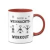 Tasse - Mein Weihnachts-Workout -Geschenke Tassen Store bild tasse weihnachts workout lustig 1 601990