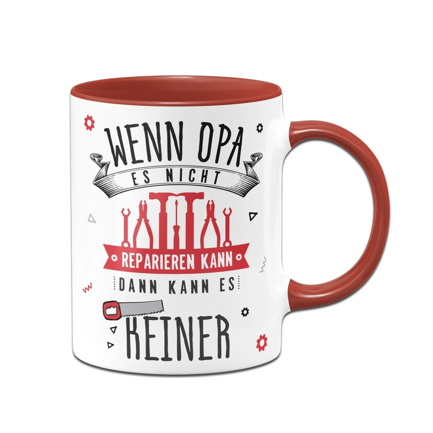 Tasse - Wenn Opa Es Nicht Reparieren Kann, Dann Kann Es Keiner 9 Tasse - Wenn Opa Es Nicht Reparieren Kann, Dann Kann Es Keiner – Bild 7
