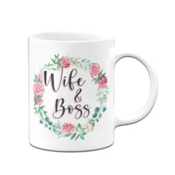 Tasse - Wife & Boss -Geschenke Tassen Store bild tasse wife boss geschenk 2 597484