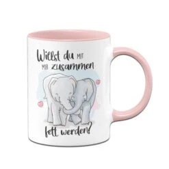 Tasse - Willst Du Mit Mir Zusammen Fett Werden? -Geschenke Tassen Store bild tasse willst du zusammen mit mir fett werden01 607038