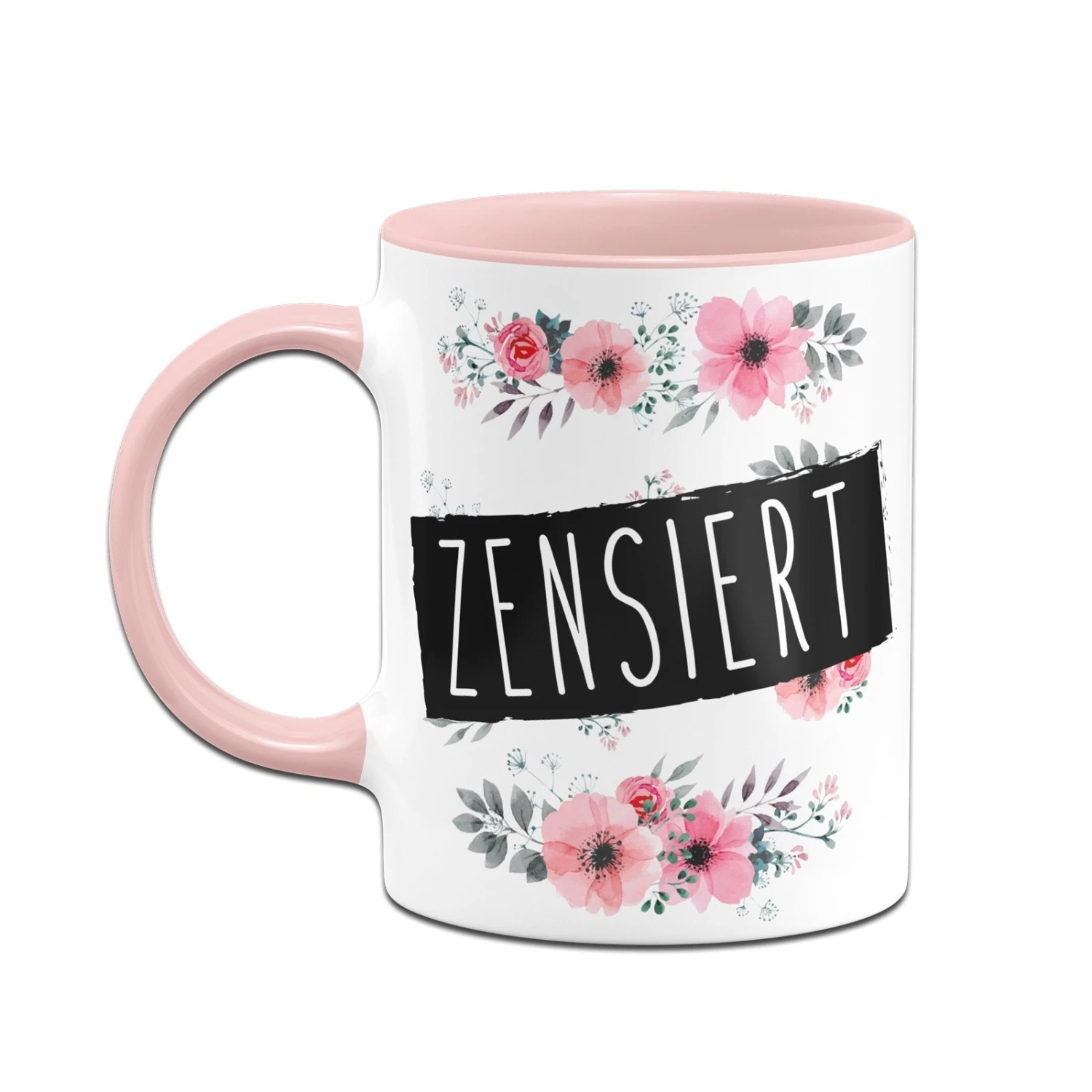 Tasse - Zensiert - Blumig 4 Tasse - Zensiert - Blumig – Bild 2