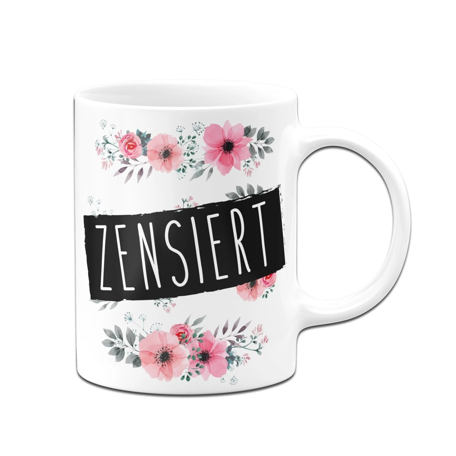 Tasse - Zensiert - Blumig 7 Tasse - Zensiert - Blumig – Bild 5
