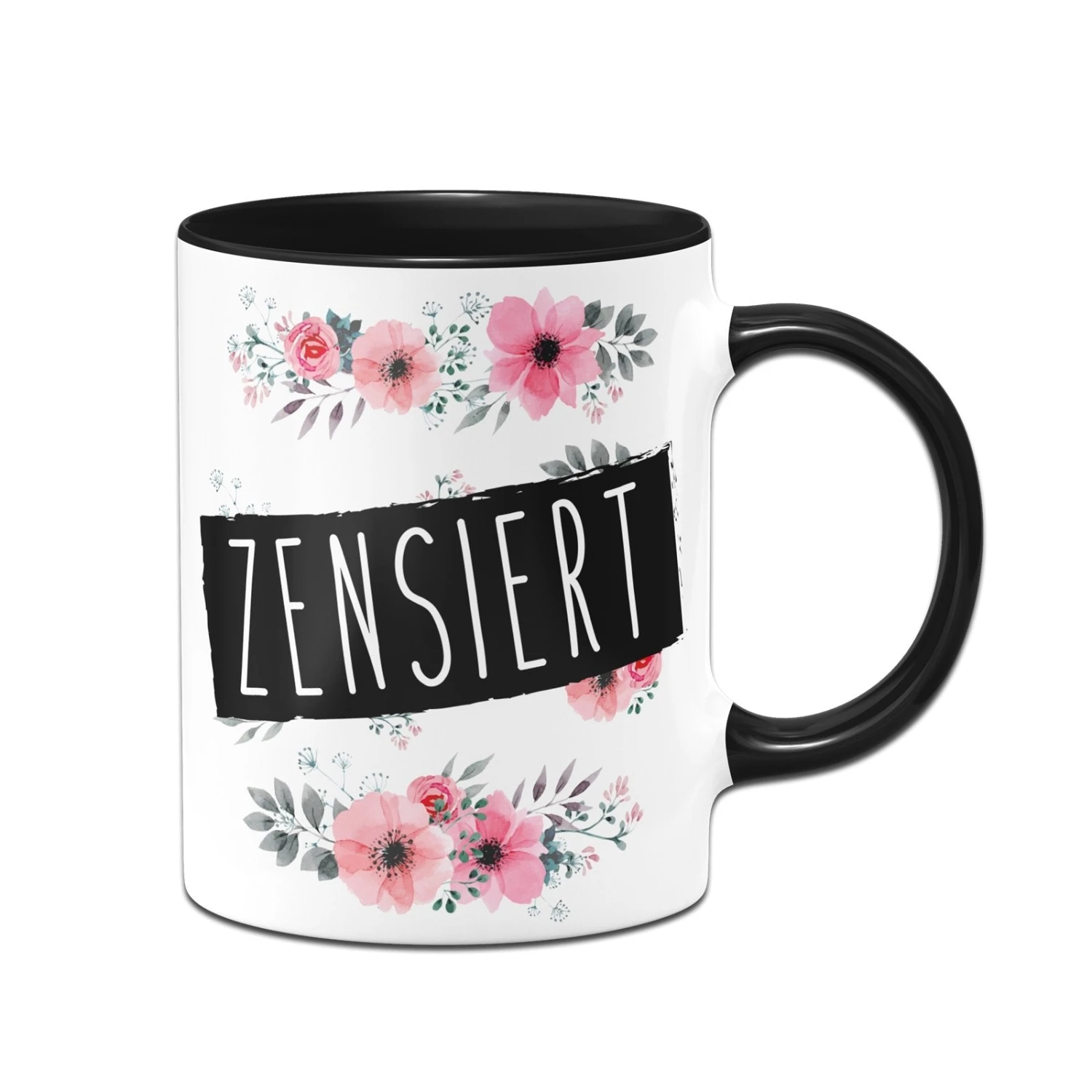 Tasse - Zensiert - Blumig 5 Tasse - Zensiert - Blumig – Bild 3