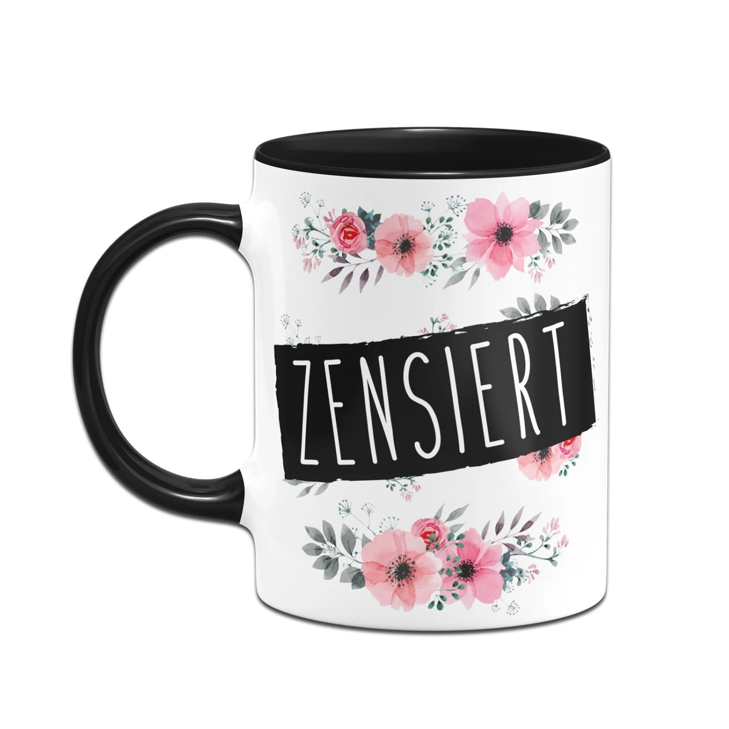 Tasse - Zensiert - Blumig 6 Tasse - Zensiert - Blumig – Bild 4