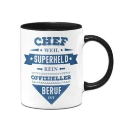 Tasse - Chef, Weil Superheld Kein Offizieller Beruf Ist -Geschenke Tassen Store bild tassenbrennerei tasse chef geschenk 1 164286