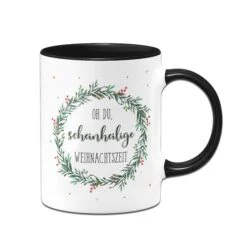 Tasse - Oh Du Scheinheilige Weihnachtszeit -Geschenke Tassen Store bild tassenbrennerei tasse scheinheilige weihnachtszeit 1 704611