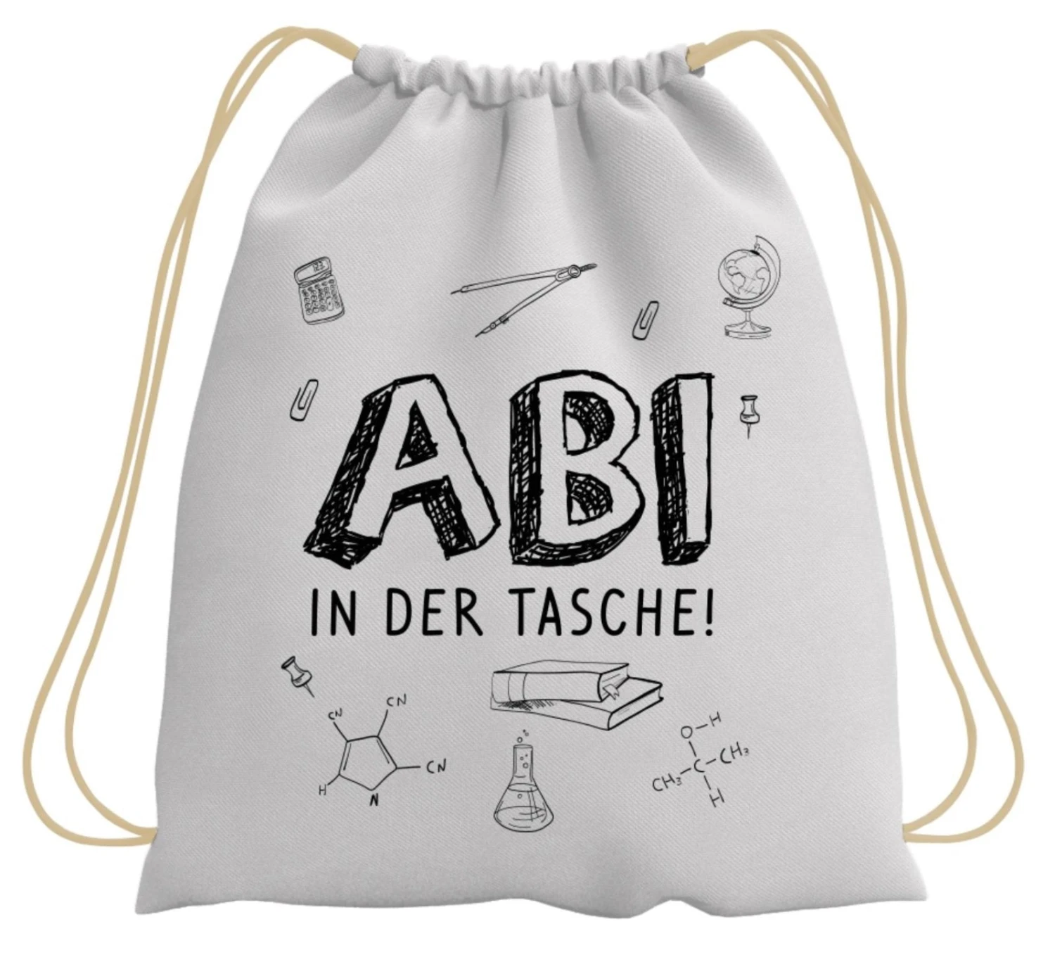 Turnbeutel - Abi In Der Tasche! 5 Turnbeutel - Abi In Der Tasche! – Bild 3