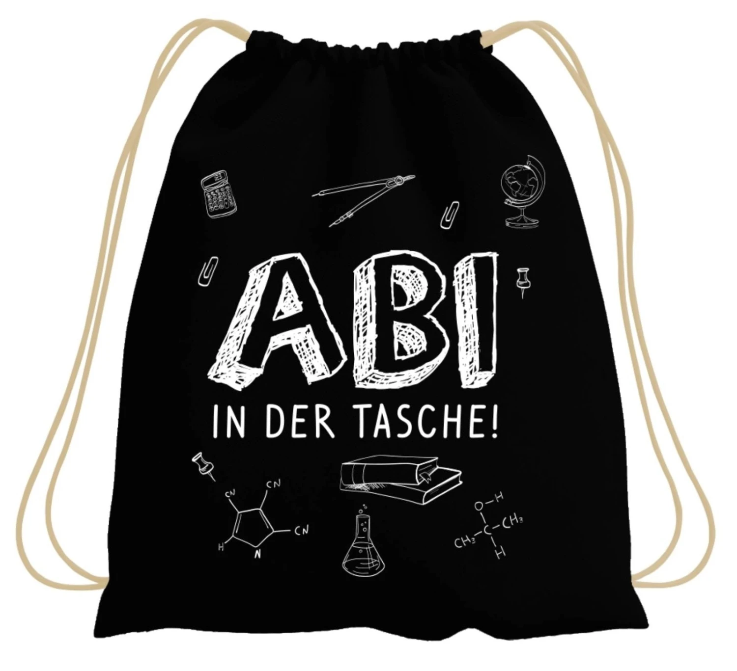 Turnbeutel - Abi In Der Tasche! 3 Turnbeutel - Abi In Der Tasche!