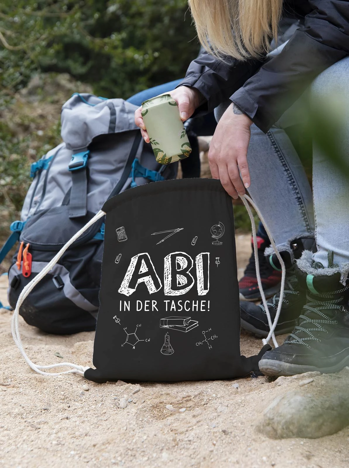 Turnbeutel - Abi In Der Tasche! 4 Turnbeutel - Abi In Der Tasche! – Bild 2