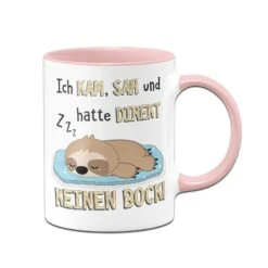 Faultier Tasse - Ich Kam, Sah Und Hatte Direkt Keinen Bock! 11 Faultier Tasse - Ich Kam, Sah Und Hatte Direkt Keinen Bock! -Geschenke Tassen Store bild fultier tasse lustig kam sah kein bock 1 477008