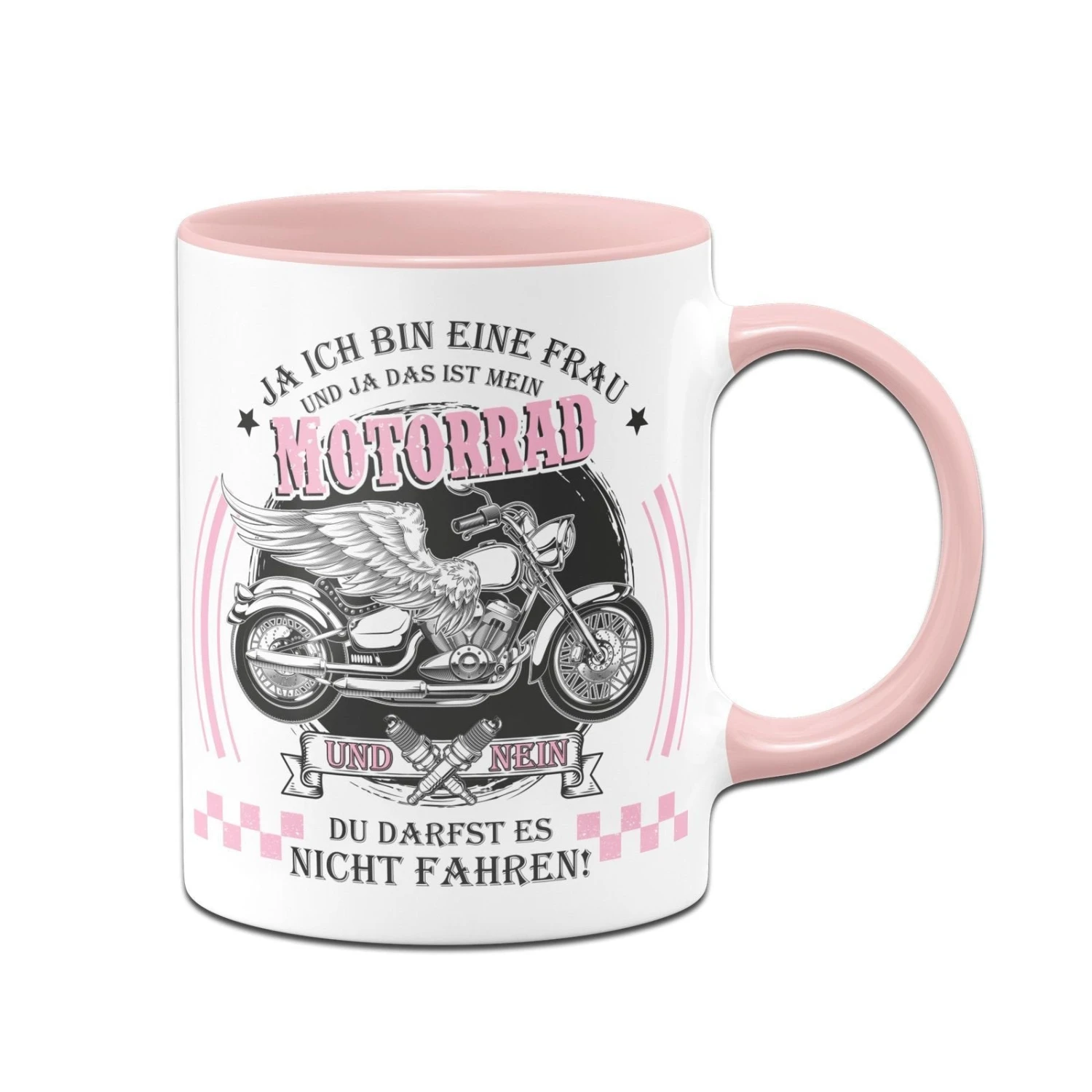 Tasse - Ja Ich Bin Eine Frau Und Ja Das Ist Mein Motorrad 5 Tasse - Ja Ich Bin Eine Frau Und Ja Das Ist Mein Motorrad – Bild 3