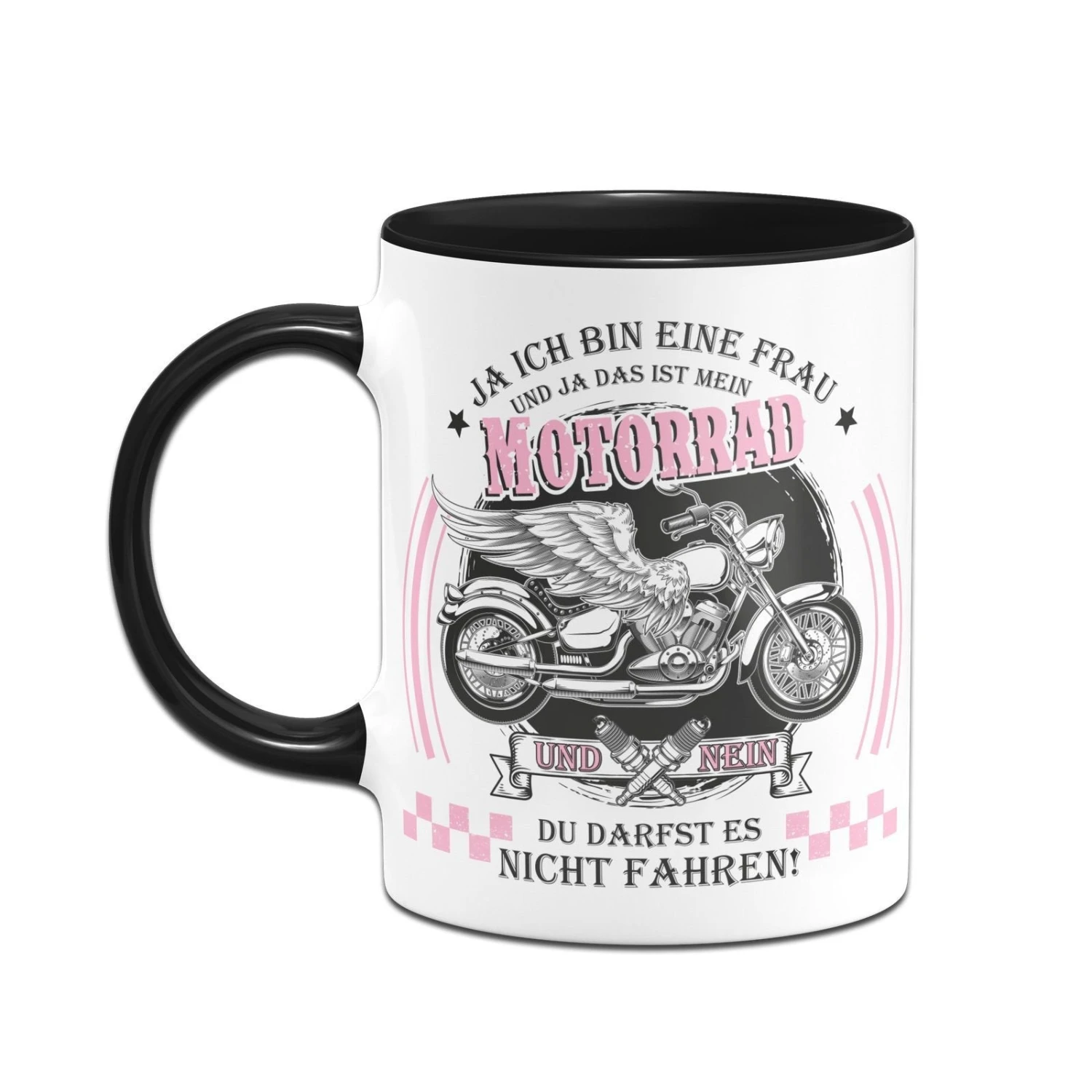 Tasse - Ja Ich Bin Eine Frau Und Ja Das Ist Mein Motorrad 4 Tasse - Ja Ich Bin Eine Frau Und Ja Das Ist Mein Motorrad – Bild 2