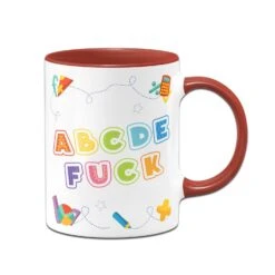 Tasse - A B C D E Fuck -Geschenke Tassen Store bild tasse abdce fuck1 914769