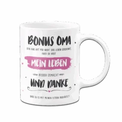Tasse - Bonus Oma, Du Hast Mein Leben Besser Gemacht 13 Tasse - Bonus Oma, Du Hast Mein Leben Besser Gemacht -Geschenke Tassen Store bild tasse bonus oma du hast mein leben besser gemacht 2