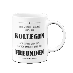 Tasse - Der Zufall Machte Uns Zu Kollegen V2 -Geschenke Tassen Store bild tasse der zufall machte uns zu kollegen v2 3