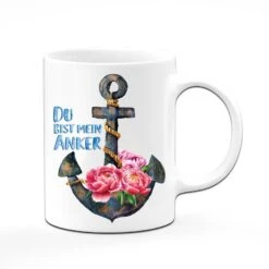 Tasse - Du Bist Mein Anker -Geschenke Tassen Store bild tasse du bist mein anker