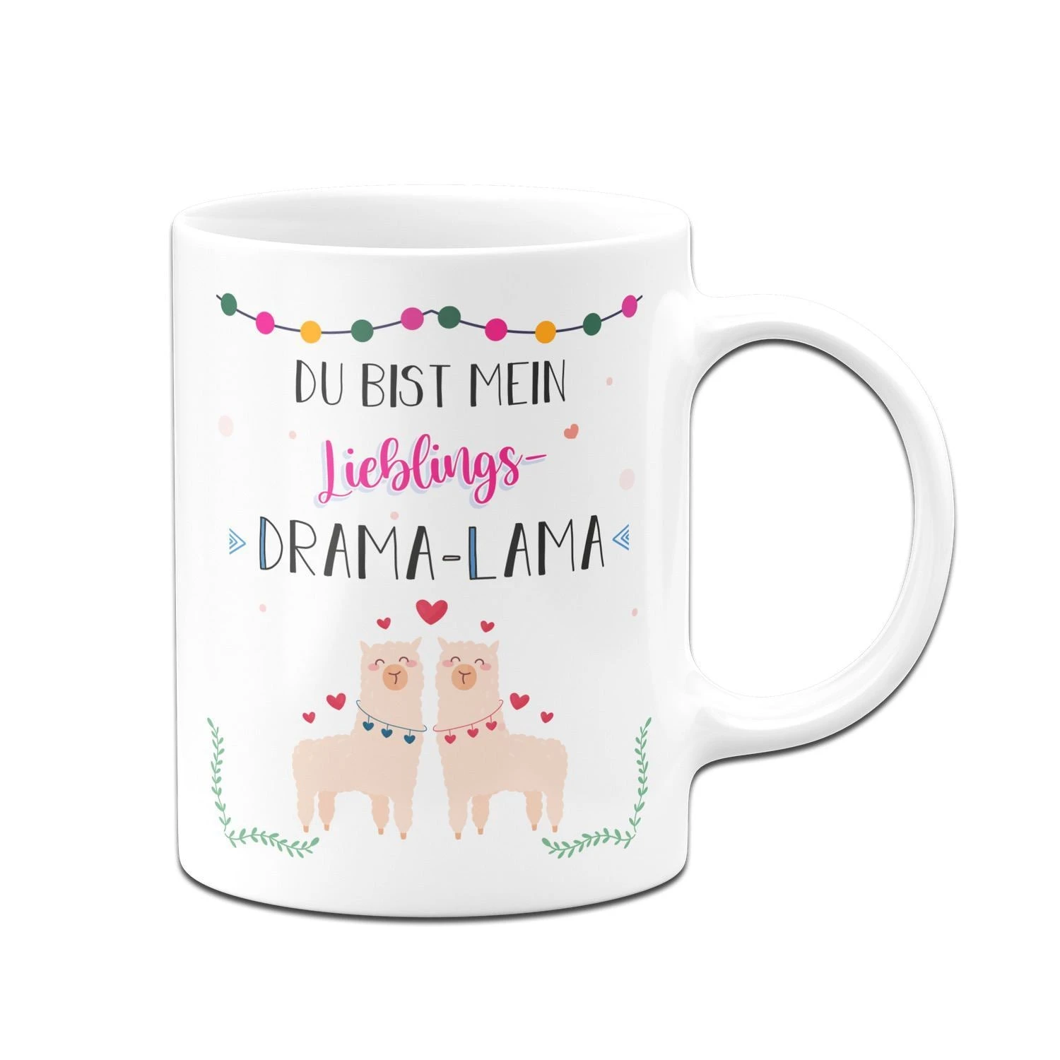 Tasse - Du Bist Mein Lieblings Drama Lama 7 Tasse - Du Bist Mein Lieblings Drama Lama – Bild 5