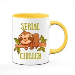 Faultier Tasse - Serial Chiller -Geschenke Tassen Store bild tasse faultier serial chiller 2