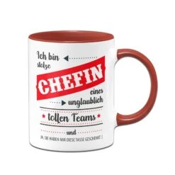 Tasse - Ich Bin Stolze Chefin Eines Unglaublich Tollen Teams Und Ja, Sie Haben Mir Diese Tasse Gesche -Geschenke Tassen Store bild tasse lustig stolze chefin 3 412966