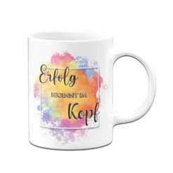 Tasse - Erfolg Beginnt Im Kopf -Geschenke Tassen Store bild tasse motivation erfolg beginnt im kopf 1 663074