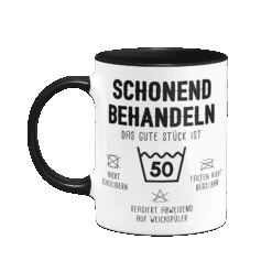 Tasse - Schonend Behandeln Das Gute Stück Ist - Zahl - (runder Geburtstag) -Geschenke Tassen Store bild tasse schonend behandeln das gute stueck ist zahl runder geburtstag 5