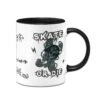 Tasse - Skate Or Die - Rundumdruck