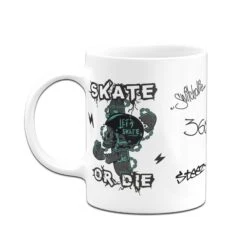 Tasse - Skate Or Die - Rundumdruck -Geschenke Tassen Store bild tasse skate or die rundherum 3 657901