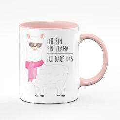 Tasse - Ich Bin Ein Llama Ich Darf Das
