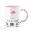 Tasse - Flamingo Ich Darf Das -Geschenke Tassen Store flamingo tasse ich darf das 866412