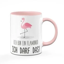 Tasse - Flamingo Ich Darf Das