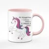 Einhorn Tasse - Die Schönsten Einhörner Werden Im -Wunschmonat- Geboren -Geschenke Tassen Store ja rosa vorne 106545