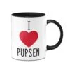 Tasse - I Love Pupsen 2 Tasse - I Love Pupsen -Geschenke Tassen Store tasse i love pupsen schwarz 816878