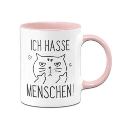 Tasse - Katze Ich Hasse Menschen