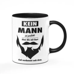 Tasse - Kein Mann Ist Perfekt, Aber Die Mit Bart
