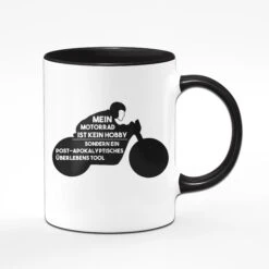 Motorrad Tasse - Mein Motorrad Ist Kein Hobby
