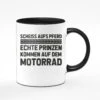Motorrad Tasse - Scheiss Aufs Pferd -Geschenke Tassen Store tasse motorrad pferd prinz 231674