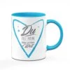 Tasse - Du Bist Meine Perfekte Welt - Blau -Geschenke Tassen Store tasse perfekte welt blau 826788