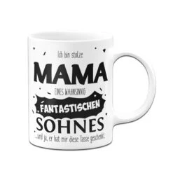 Tasse - Stolze Mama Eines Fantastischen Sohnes 12 Tasse - Stolze Mama Eines Fantastischen Sohnes -Geschenke Tassen Store tasse stolze mama sohnes weiss 928714