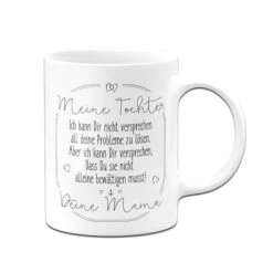 Tasse - Meine Tochter, Deine Mama -Geschenke Tassen Store tasse tochter mama versprechen weiss 494842